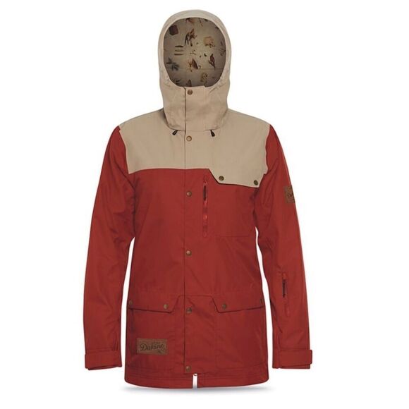 Dakine Men’s Wyeast 15K/15K Contour Long Fit Snowboard/Ski Jacket Rust Tan - Picture 1 of 16